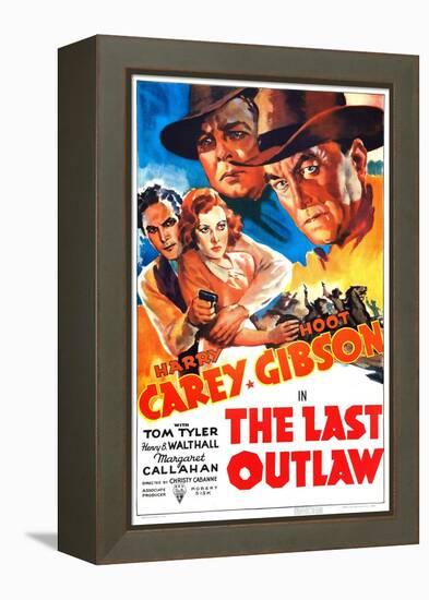 THE LAST OUTLAW-null-Framed Stretched Canvas