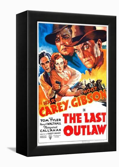 THE LAST OUTLAW-null-Framed Stretched Canvas