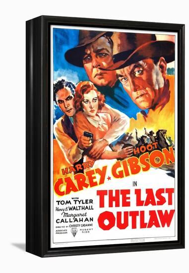 THE LAST OUTLAW-null-Framed Stretched Canvas