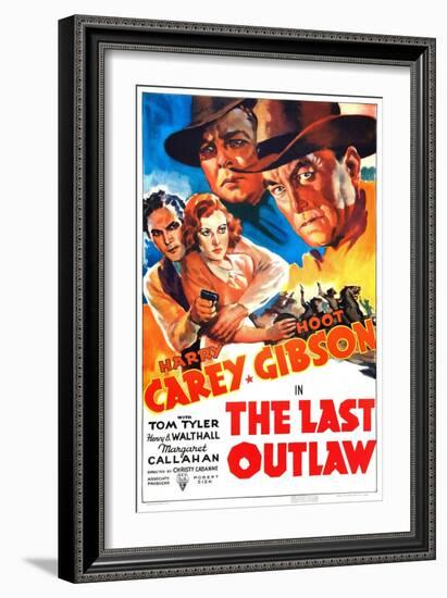 THE LAST OUTLAW-null-Framed Art Print