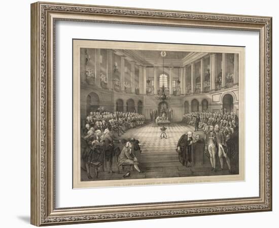 The Last Parliament of Ireland-null-Framed Giclee Print