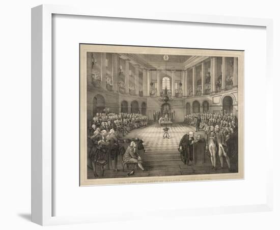 The Last Parliament of Ireland-null-Framed Giclee Print