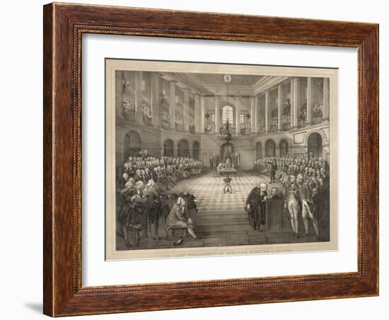 The Last Parliament of Ireland-null-Framed Giclee Print