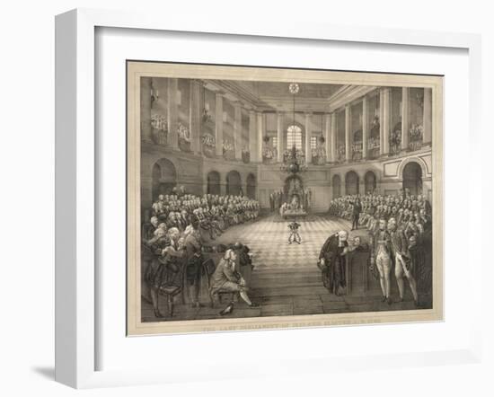 The Last Parliament of Ireland-null-Framed Giclee Print