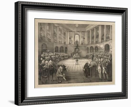 The Last Parliament of Ireland-null-Framed Giclee Print
