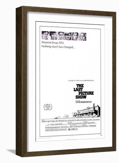 The Last Picture Show, 1971-null-Framed Premium Giclee Print