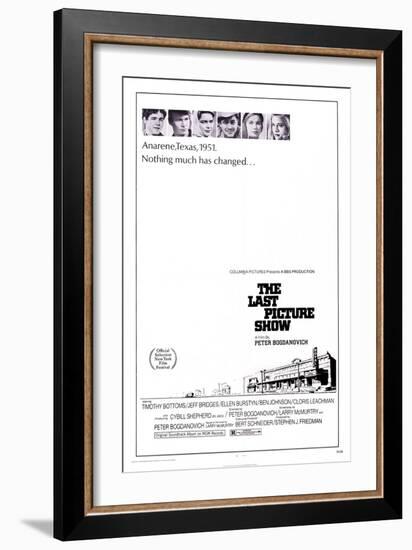 The Last Picture Show, 1971-null-Framed Premium Giclee Print