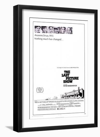 The Last Picture Show, 1971-null-Framed Premium Giclee Print