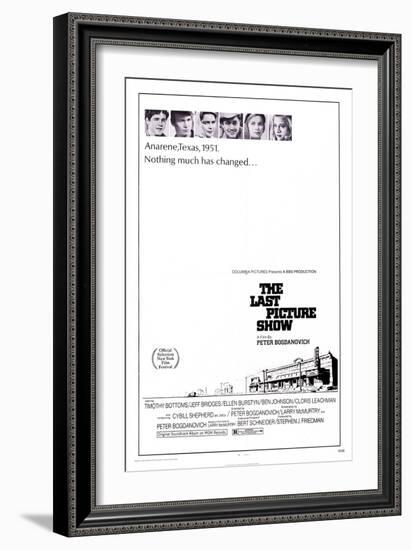 The Last Picture Show, 1971-null-Framed Premium Giclee Print