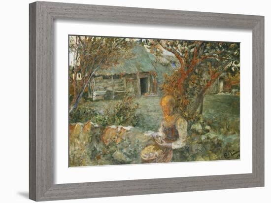 The Last Rays-Carl Larsson-Framed Giclee Print