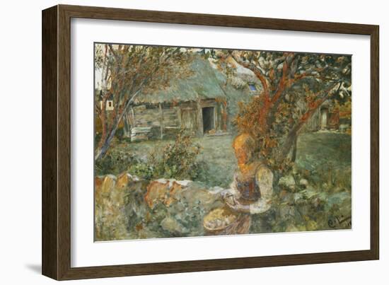 The Last Rays-Carl Larsson-Framed Giclee Print