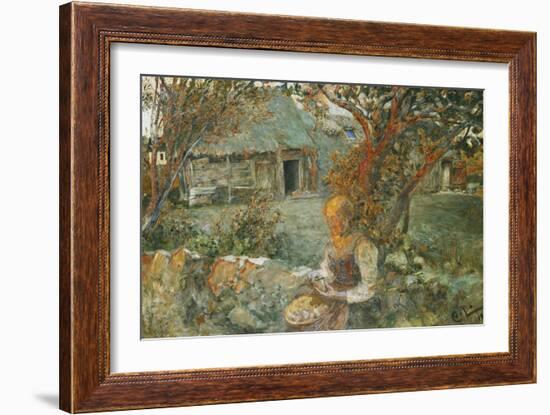 The Last Rays-Carl Larsson-Framed Giclee Print