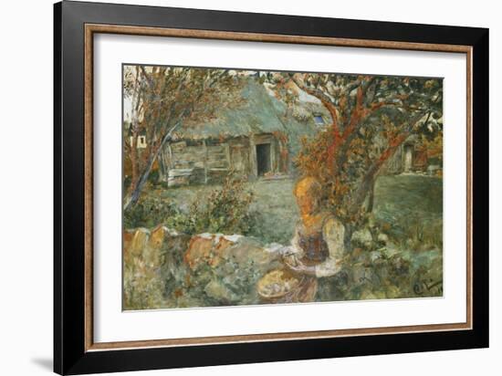 The Last Rays-Carl Larsson-Framed Giclee Print