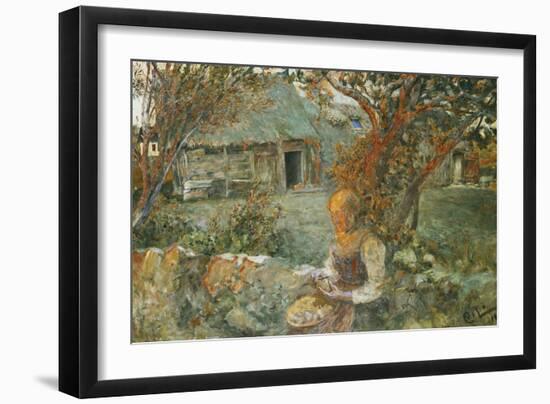 The Last Rays-Carl Larsson-Framed Giclee Print