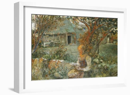 The Last Rays-Carl Larsson-Framed Giclee Print