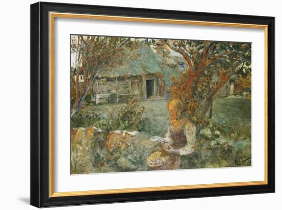 The Last Rays-Carl Larsson-Framed Giclee Print