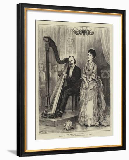 The Last Rose of Summer-Henry Woods-Framed Giclee Print