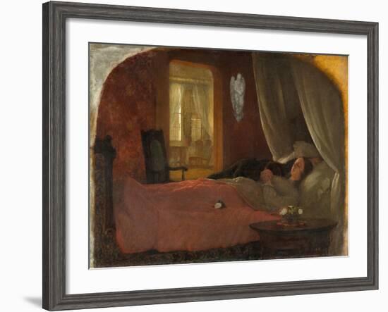 The Last Sleep, c.1858-George Cochran Lambdin-Framed Giclee Print