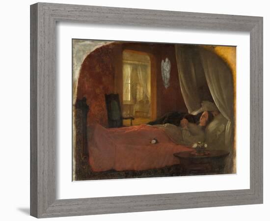 The Last Sleep, c.1858-George Cochran Lambdin-Framed Giclee Print