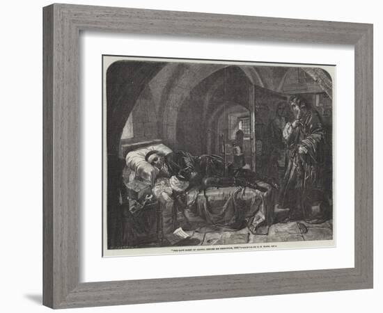 The Last Sleep of Argyll before His Execution, 1685-Edward Matthew Ward-Framed Giclee Print