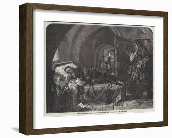 The Last Sleep of Argyll before His Execution, 1685-Edward Matthew Ward-Framed Giclee Print