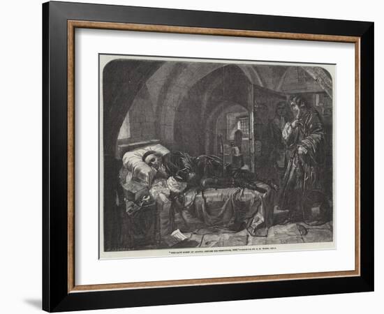 The Last Sleep of Argyll before His Execution, 1685-Edward Matthew Ward-Framed Giclee Print