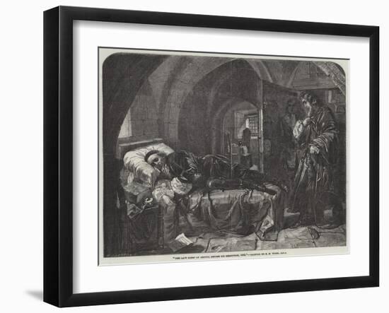 The Last Sleep of Argyll before His Execution, 1685-Edward Matthew Ward-Framed Giclee Print