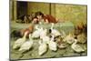 The Last Spoonful, 1880-Briton Rivière-Mounted Giclee Print