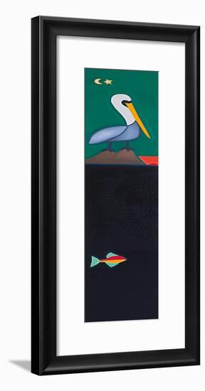 The Last Sunset Of The Pelican-Cristina Rodriguez-Framed Giclee Print