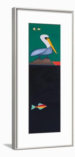The Last Sunset Of The Pelican-Cristina Rodriguez-Framed Giclee Print