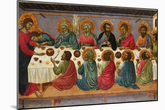 The Last Supper, 1310-1315-Ugolino Di Nerio-Mounted Giclee Print
