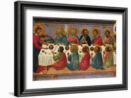 The Last Supper, 1310-1315-Ugolino Di Nerio-Framed Giclee Print