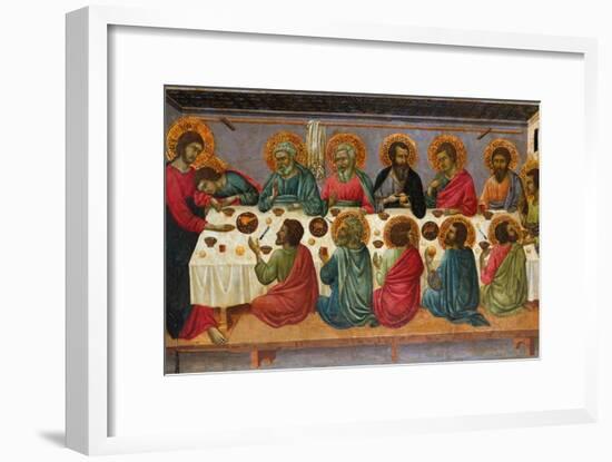 The Last Supper, 1310-1315-Ugolino Di Nerio-Framed Premium Giclee Print