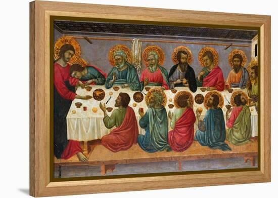 The Last Supper, 1310-1315-Ugolino Di Nerio-Framed Premier Image Canvas