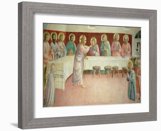 The Last Supper, 1442-Fra Angelico-Framed Giclee Print