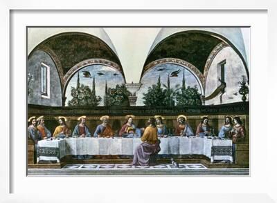 Detail from the Last Supper by Domenico Ghirlandaio Jigsaw Puzzle by  Domenico Ghirlandaio - Bridgeman Prints