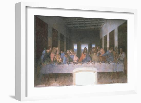 The Last Supper, 1495-1497-Leonardo da Vinci-Framed Giclee Print