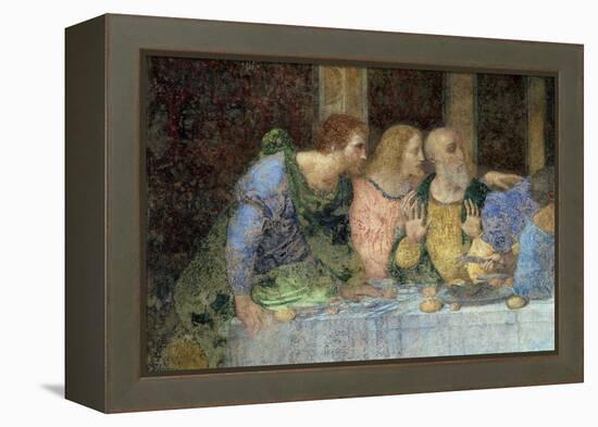 The Last Supper, 1495-97 (Post Restoration)-Leonardo da Vinci-Framed Premier Image Canvas