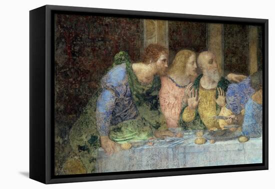 The Last Supper, 1495-97 (Post Restoration)-Leonardo da Vinci-Framed Premier Image Canvas