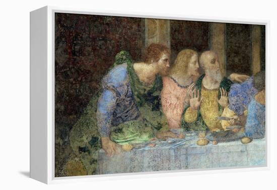 The Last Supper, 1495-97 (Post Restoration)-Leonardo da Vinci-Framed Premier Image Canvas