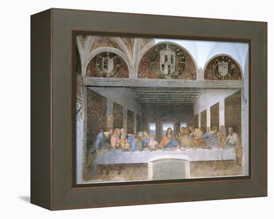 The Last Supper, 1495-97-Leonardo da Vinci-Framed Premier Image Canvas