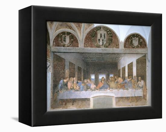 The Last Supper, 1495-97-Leonardo da Vinci-Framed Premier Image Canvas