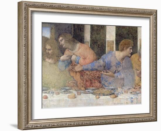 The Last Supper, 1495-97-Leonardo da Vinci-Framed Giclee Print