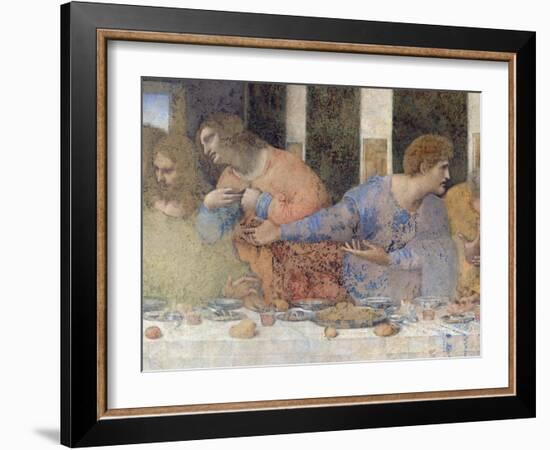 The Last Supper, 1495-97-Leonardo da Vinci-Framed Giclee Print