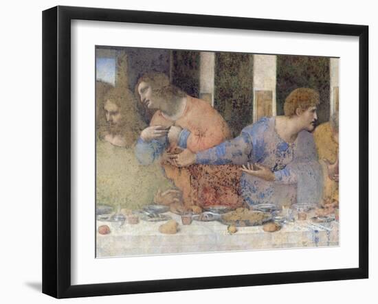 The Last Supper, 1495-97-Leonardo da Vinci-Framed Giclee Print