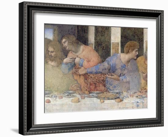 The Last Supper, 1495-97-Leonardo da Vinci-Framed Giclee Print