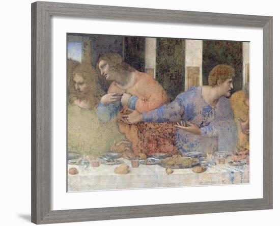 The Last Supper, 1495-97-Leonardo da Vinci-Framed Giclee Print