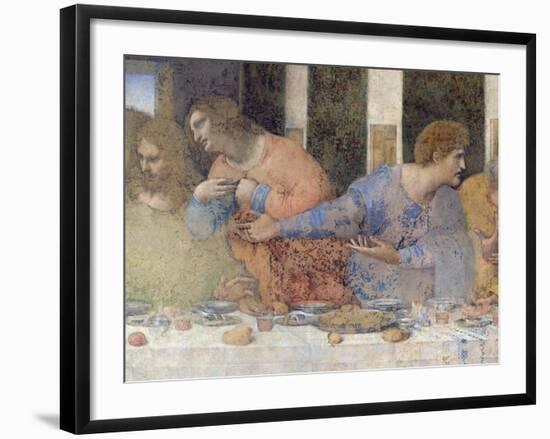 The Last Supper, 1495-97-Leonardo da Vinci-Framed Giclee Print