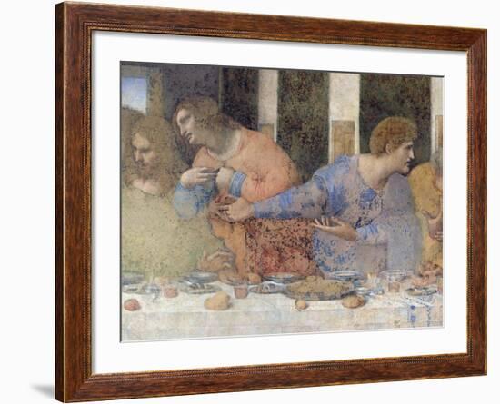 The Last Supper, 1495-97-Leonardo da Vinci-Framed Giclee Print