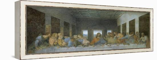 The Last Supper, 1498, Mural-Leonardo da Vinci-Framed Premier Image Canvas